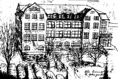 Zeichnung Altbau 1908