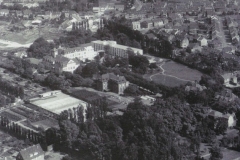 dritter Neubau: einziges Bild vom chirurgischen Neubau 1958