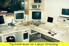 Kontrollraum etwa um 1990