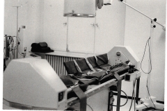 1978: Das erste Labor, die so genannte Mulde; Cineangiografie