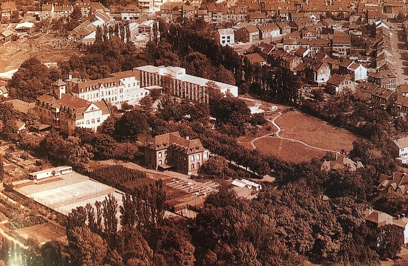 Luftbild 1980: Neubau 1958