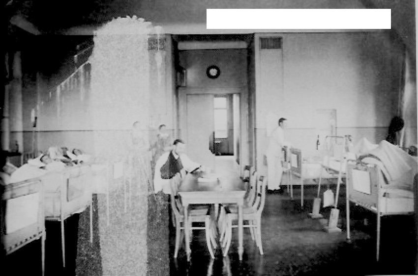 Ein Krankensaal 1908 ff.